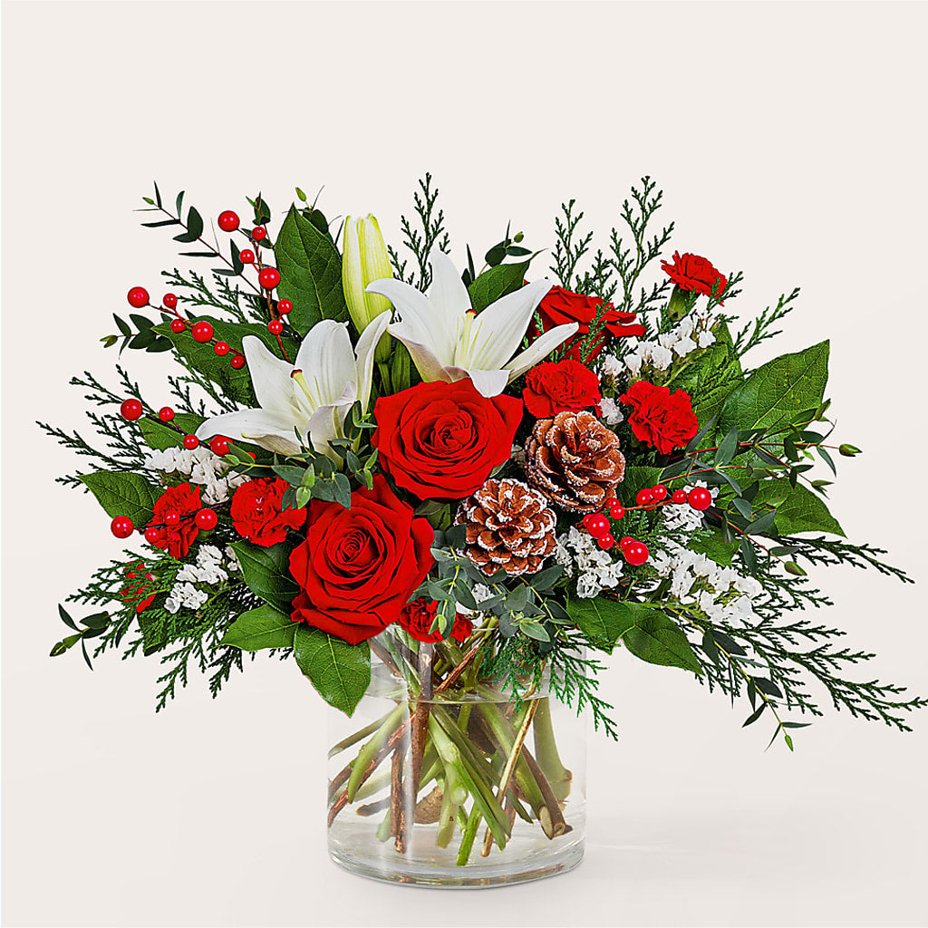 Best in Snow Bouquet – KAY'S FLORAL AFFAIR, Monett MO