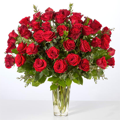 Forever Yours Fifty Stem Red Rose Bouquet – KAY'S FLORAL AFFAIR, Monett MO