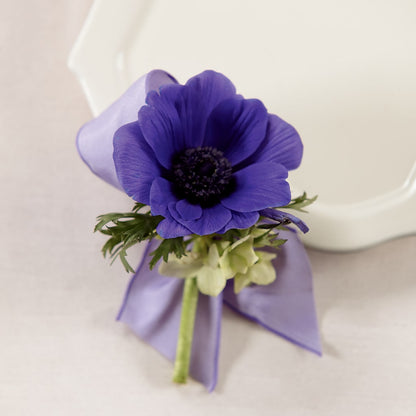Purple Passion Boutonniere – KAY'S FLORAL AFFAIR, Monett MO