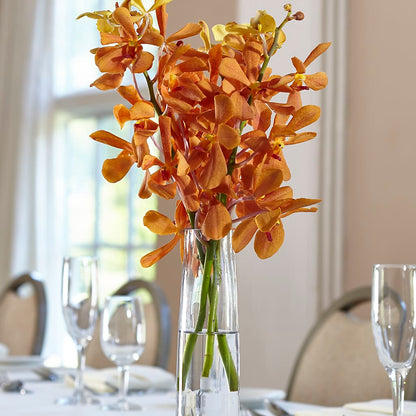 Orange Mokara Bud Vase – KAY'S FLORAL AFFAIR, Monett MO