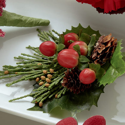 Red Berry Boutonniere – KAY'S FLORAL AFFAIR, Monett MO